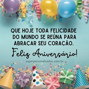 Aniversariantes do mês